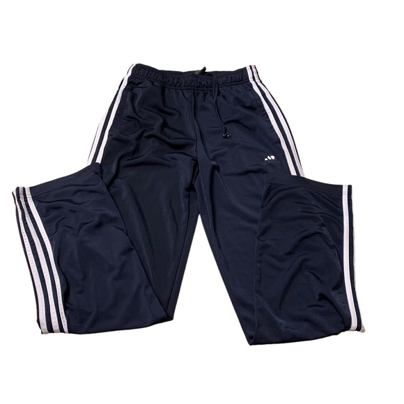 Adidas | Blue and White Jogger Pants Stripe Side Youth Boys Size S - Picture 4 of 9